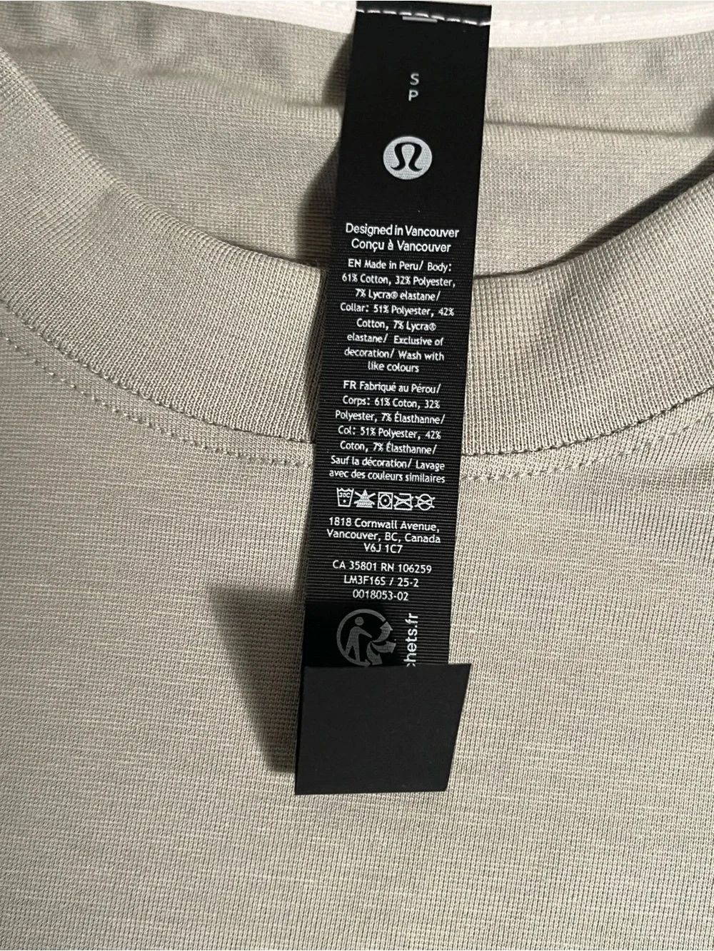 Lululemon Sage Green Crew Neck T-Shirt NEW With TAGS ! Size Small 🥑🥑